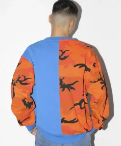 CAMO CREWNECK SWEAT