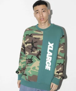 CAMO CREWNECK SWEAT