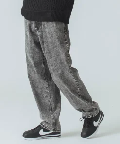 CHEMICAL WIDE DENIM PANTS