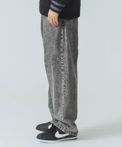 CHEMICAL WIDE DENIM PANTS
