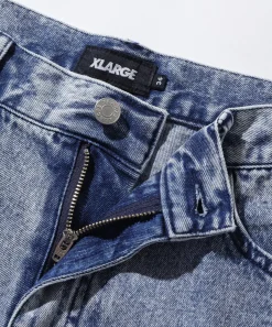 CHEMICAL WIDE DENIM PANTS