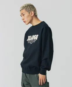 CHENILLE LOGO CREWNECK SWEATSHIRT
