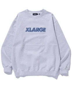 CHENILLE STANDARD LOGO CREWNECK SWEATSHIRT