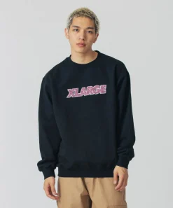 CHENILLE STANDARD LOGO CREWNECK SWEATSHIRT