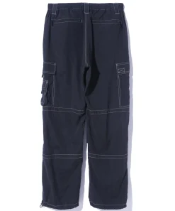 CONTRAST STITCH CARGO PANTS