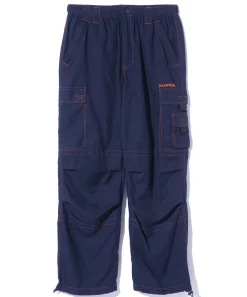 CONTRAST STITCH CARGO PANTS