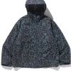 CONTRAST STITCH HOODED JACKET