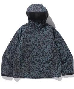 CONTRAST STITCH HOODED JACKET