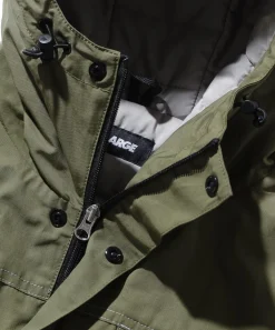 CONTRAST STITCH HOODED JACKET