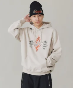 DRAGON HOODED SWEATSHIRT