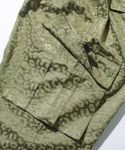 EASY LEOPARD CARGO PANTS