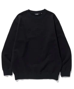 EMBOSSING STANDARD LOGO CREWNECK SWEAT