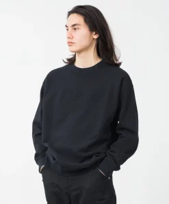 EMBOSSING STANDARD LOGO CREWNECK SWEAT