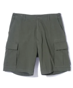 EMBROIDERED LOGO CARGO SHORT PANTS