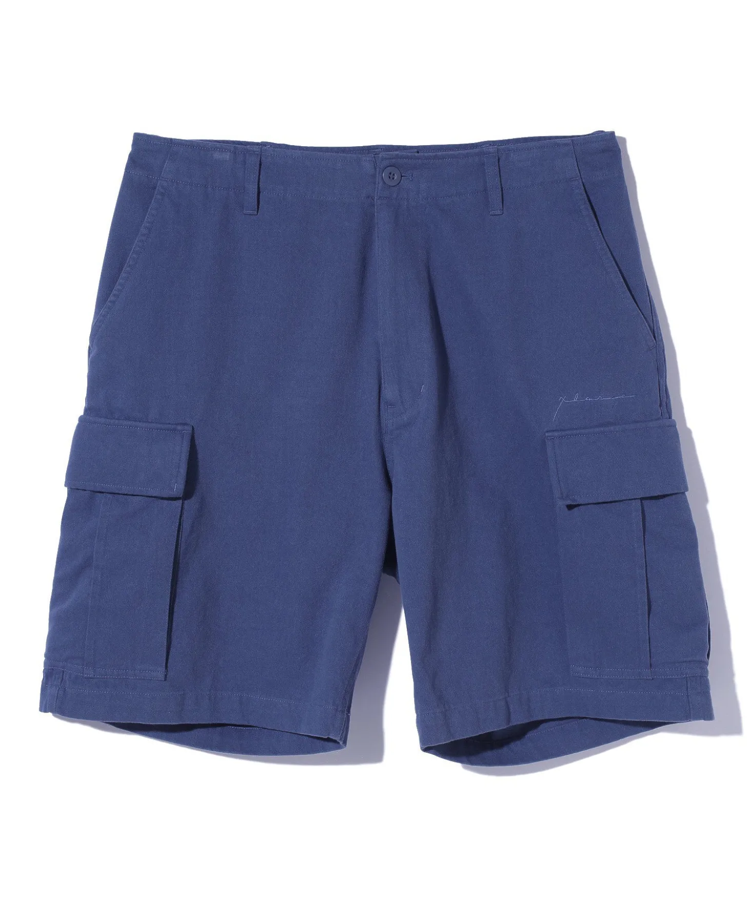 EMBROIDERED LOGO CARGO SHORT PANTS