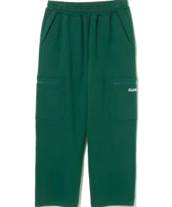 EMBROIDERED SWEAT CARGO PANTS