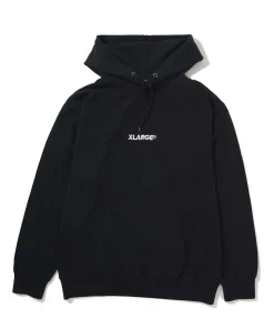 EMBROIDERY STANDARD LOGO PULLOVER HOODED SWEAT