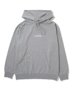 EMBROIDERY STANDARD LOGO PULLOVER HOODED SWEAT