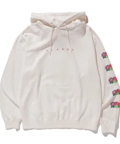 FLOWER LOGO PULLOVER HOODED SWEAT
