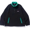 HALF ZIP FLEECE JACKET