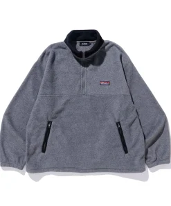 HALF ZIP FLEECE JACKET