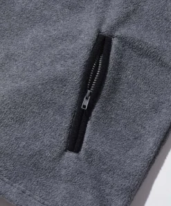 HALF ZIP FLEECE JACKET