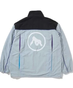 HALF ZIP NYLON PULLOVER JACKET