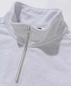 HALF ZIP PULLOVER SWEAT