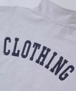 HALF ZIP PULLOVER SWEAT