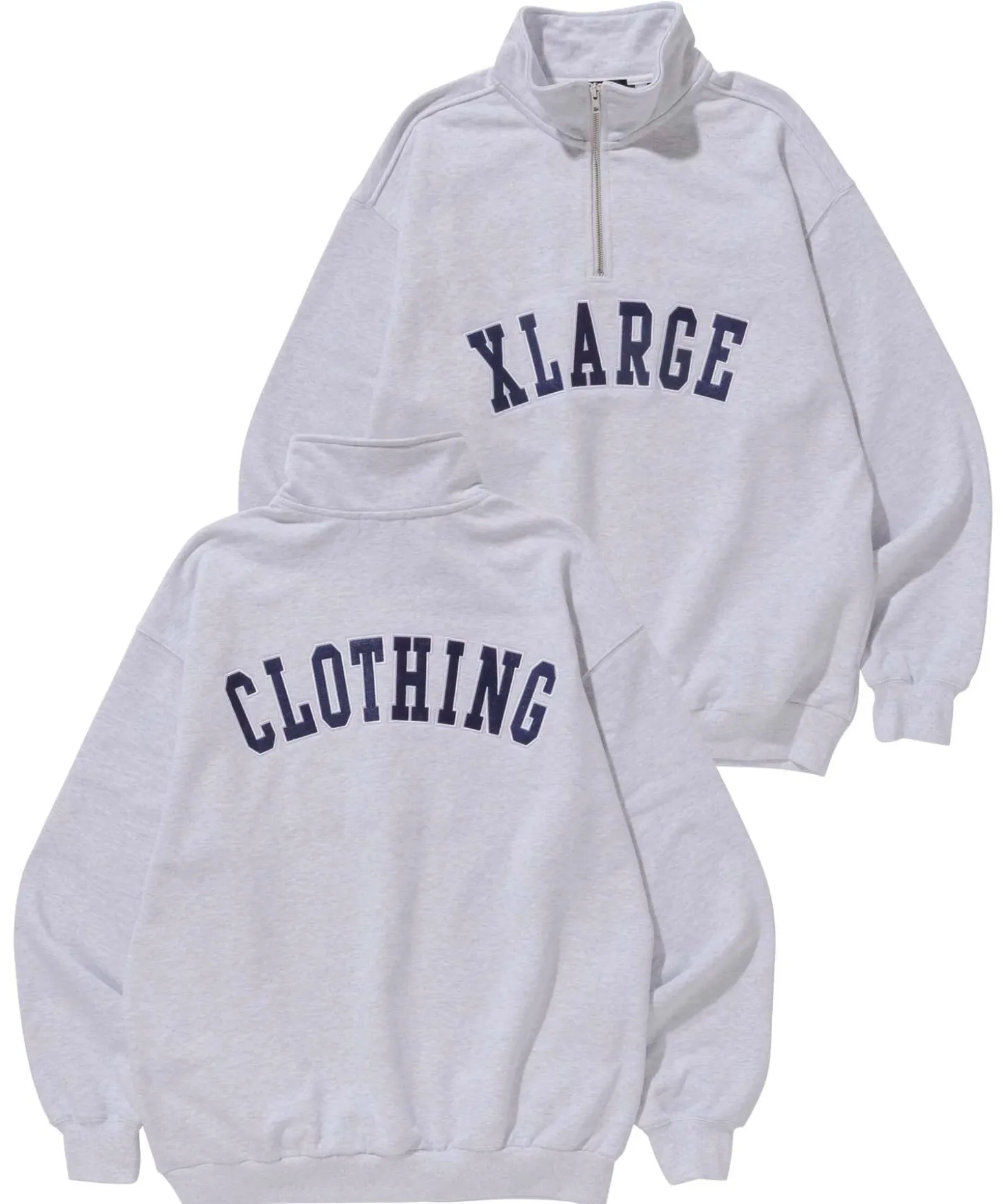 HALF ZIP PULLOVER SWEAT