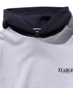 LAYERED HOODED SWEAT
