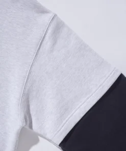 LAYERED HOODED SWEAT