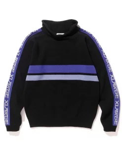 LINED MOCKNECK KNIT