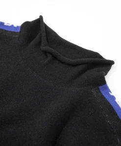 LINED MOCKNECK KNIT