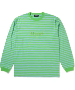 L/S EMBROIDERY BORDER TEE