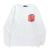 L/S INGREDIENTS SLANTED OG POCKET TEE
