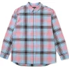 L/S PLAID PATTERN SHIRT