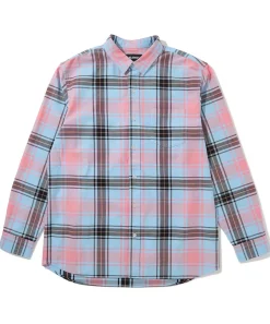 L/S PLAID PATTERN SHIRT