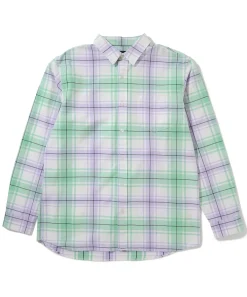 L/S PLAID PATTERN SHIRT