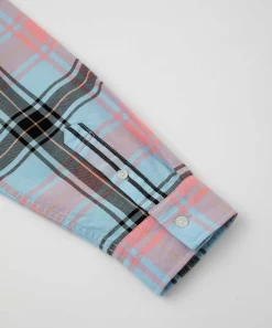 L/S PLAID PATTERN SHIRT