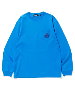 L/S POCKET TEE EMBROIDERY SLANTED OG