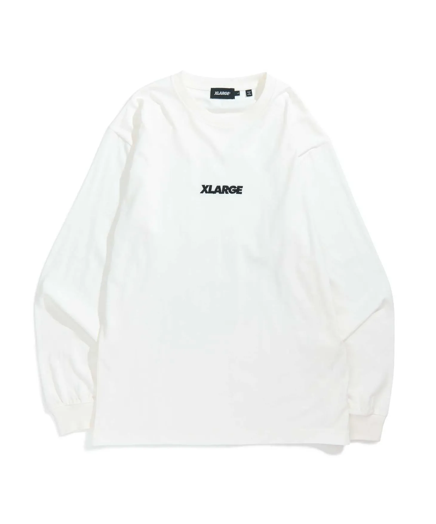L/S TEE EMBROIDERY STANDARD LOGO