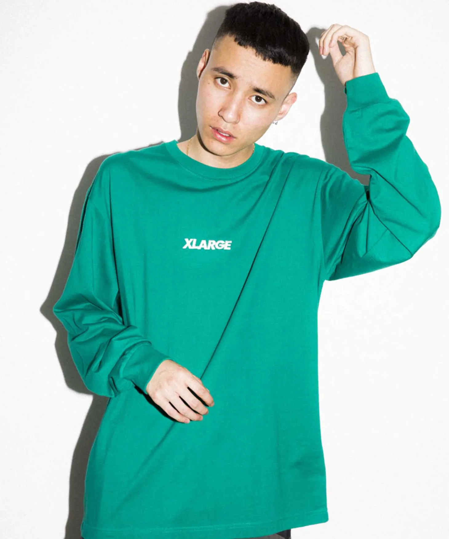 L/S TEE EMBROIDERY STANDARD LOGO