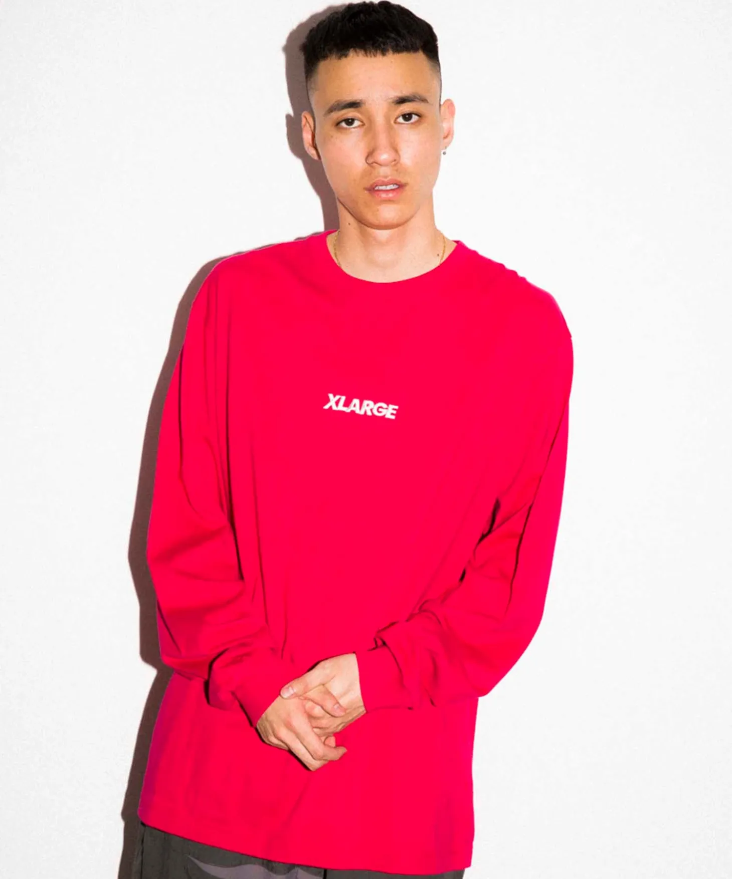 L/S TEE EMBROIDERY STANDARD LOGO