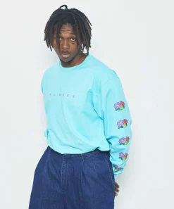 L/S TEE FLOWER LOGO