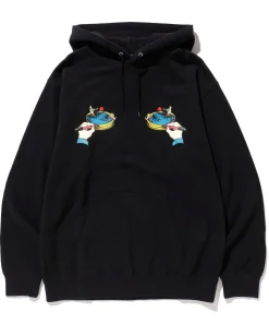 MARRIAGE BLUE PULLOVER HOODED SWEAT
