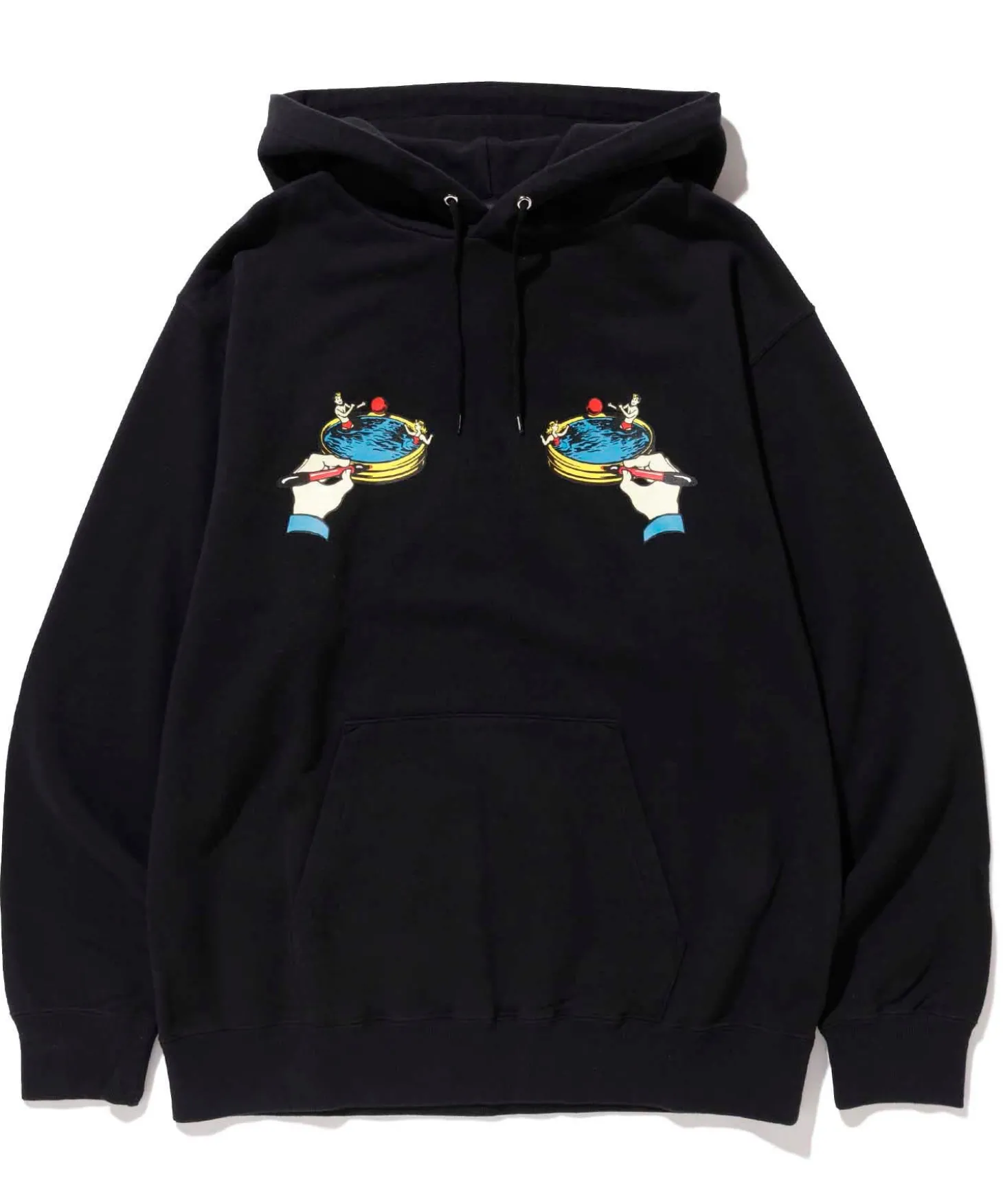 MARRIAGE BLUE PULLOVER HOODED SWEAT