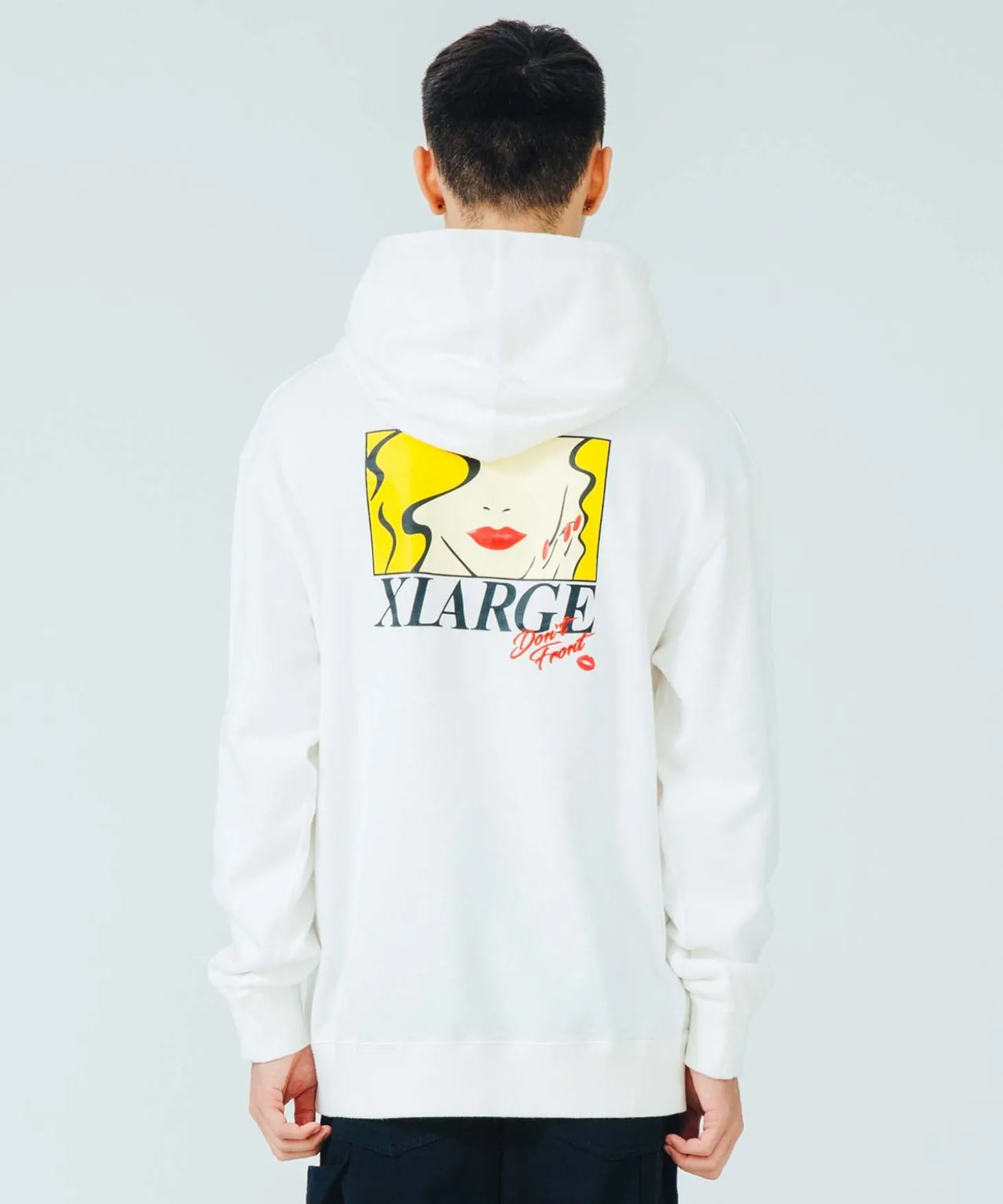 MARRIAGE BLUE PULLOVER HOODED SWEAT