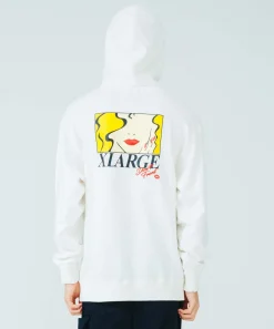 MARRIAGE BLUE PULLOVER HOODED SWEAT