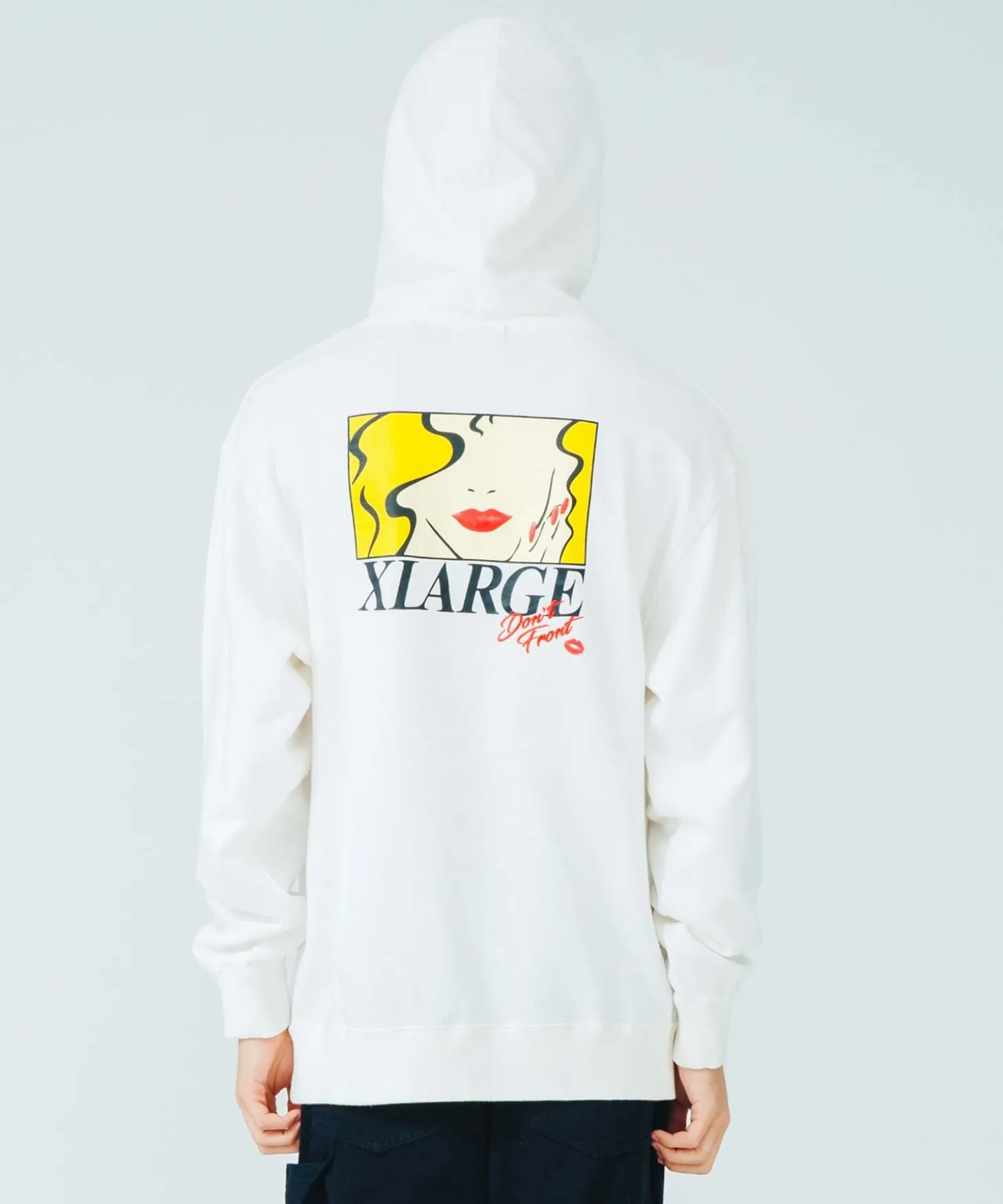 MARRIAGE BLUE PULLOVER HOODED SWEAT